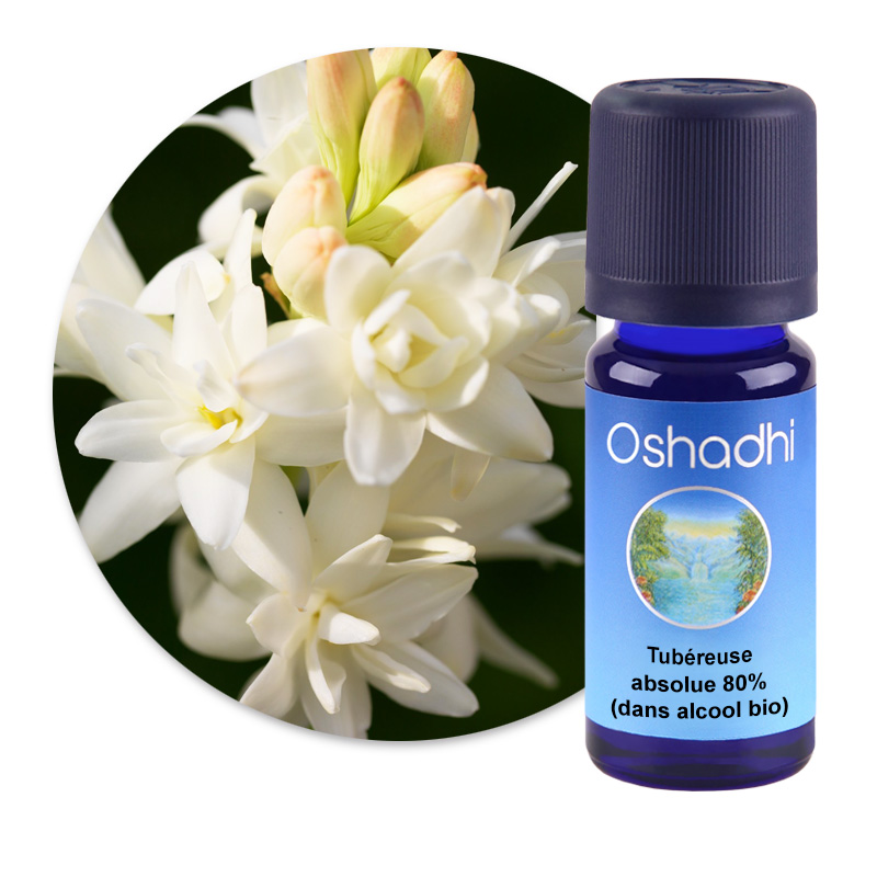Tubéreuse, absolue 80% (dans alcool bio) [2910]