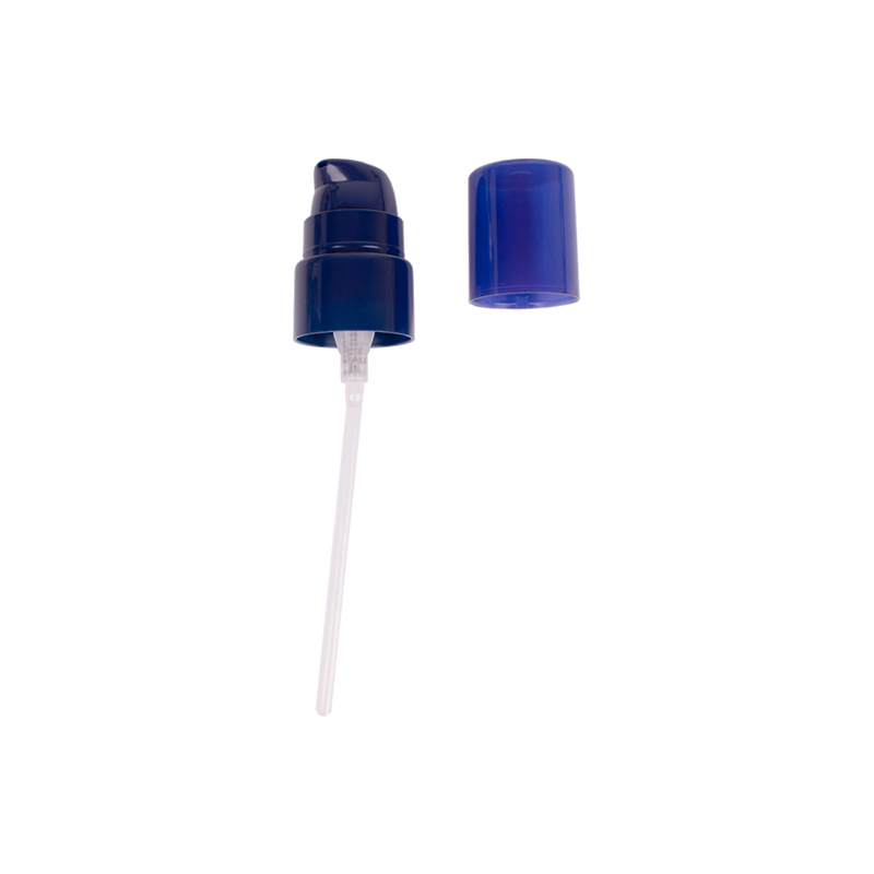 Pompe distributrice pour flacons de 50 et 100 ml bleus [8306]